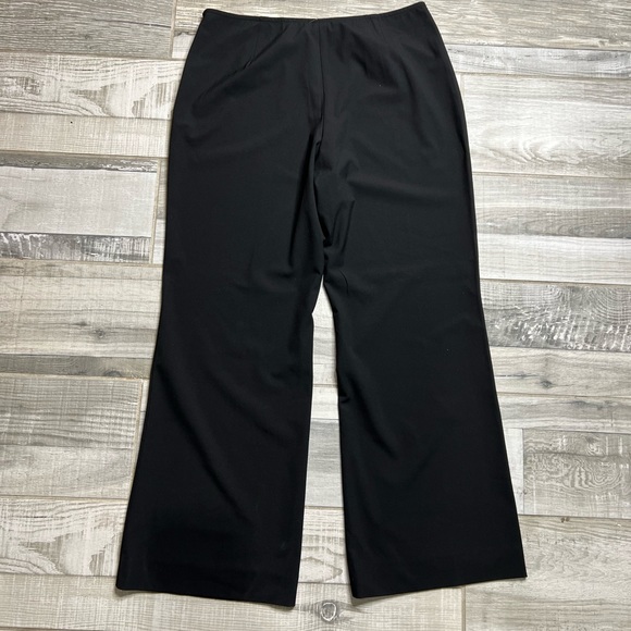 J JILL WOMENS BLACK STRETCH PANTS SIZE 16 STRETCH GREAT QUALITY NO POCKETS - Picture 13 of 14